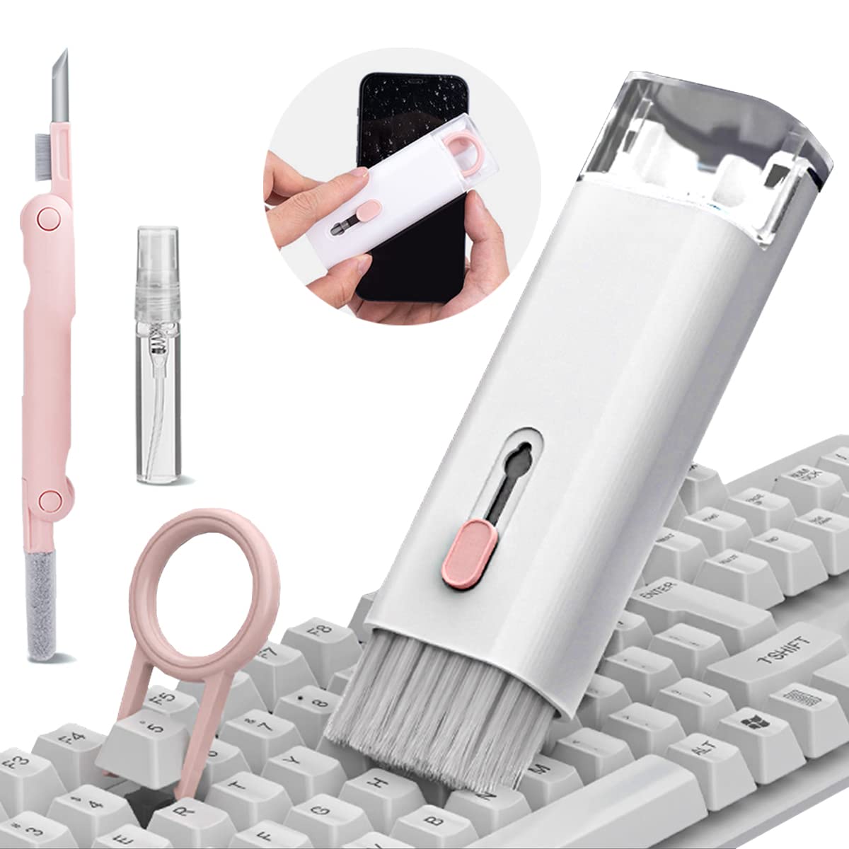 7-in-1 Computer Keyboard Cleaning Brush Kit